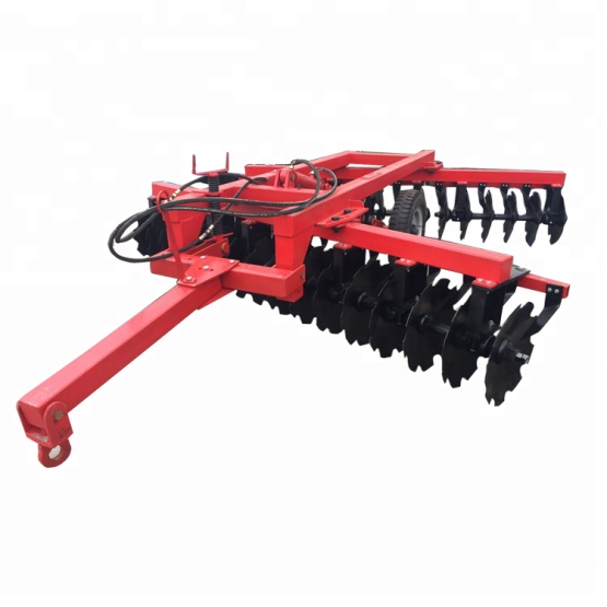 Symmetrical heavy duty disc harrow