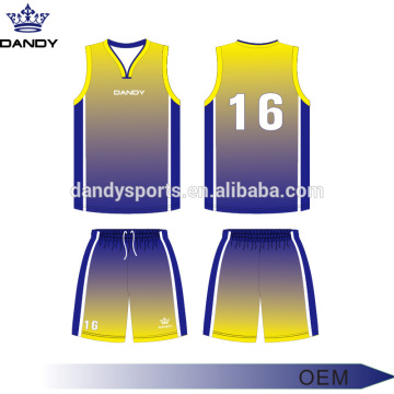 Custom Ombre Sublimated Basketball Kit