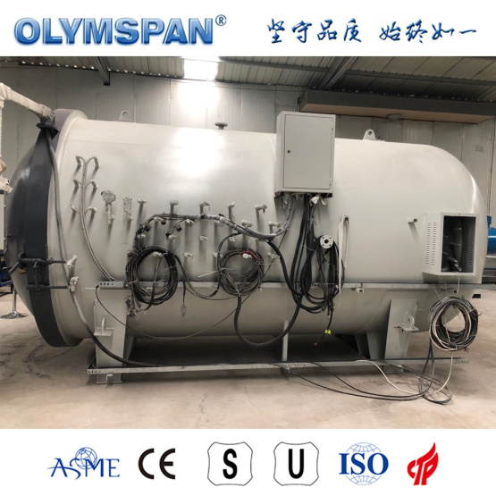 laboratory composite curing autoclave