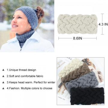 Womens Winter Knitted Headband