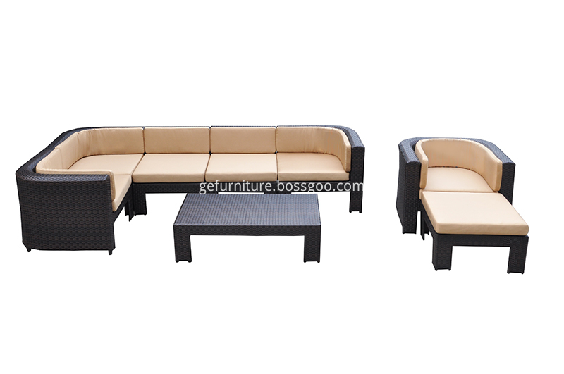 Wicker Outdoor Sofa Furniture