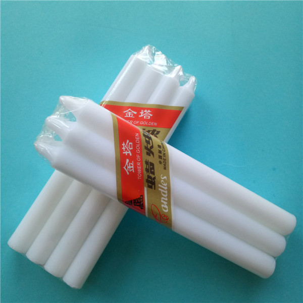 Paraffin Wax  White Color pillar candle