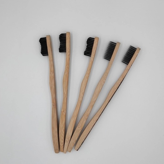 Eco-friendly charcoal bamboo toothbrush