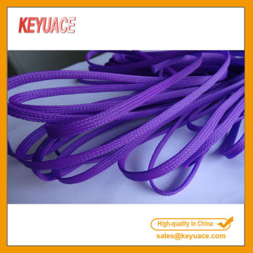 Multi Colored PET Braided Expandable Cable Sleeves
