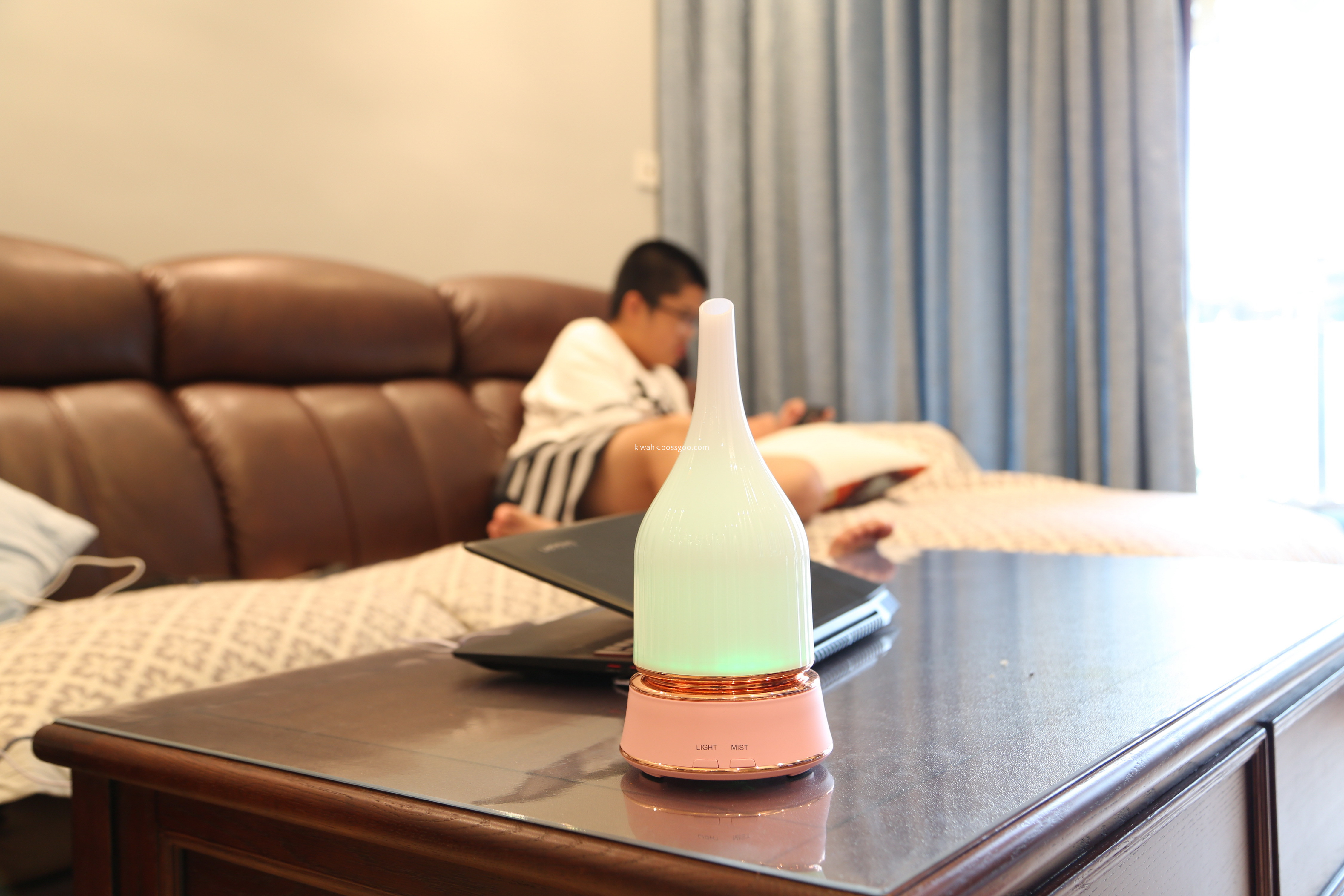 Mini Humidifier With LED Light Change