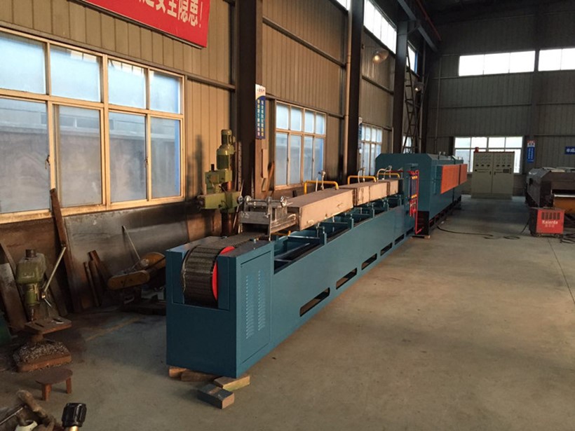 Push rod type tempering furnace show