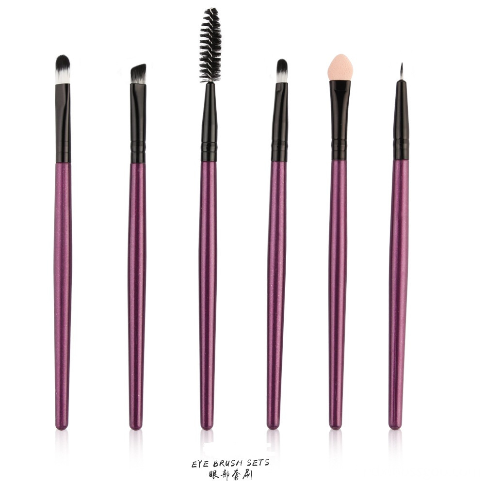 6 Piece Eye Makeup Brushes Set 8