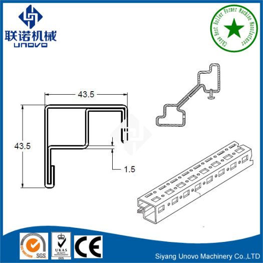 PS 9 fold rack roll forming machine