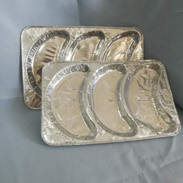 Aluminum Foil Food Croissant Bread Packaging Containers