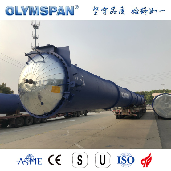 ASME standard cement ACC block curing autoclave