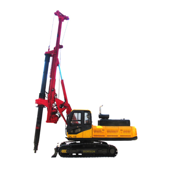 Crawler hydraulic rotary drilling rig