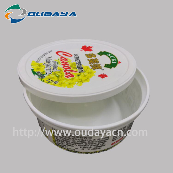 iml box Customized margarine Packaging Box butter Container