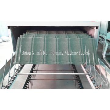 Archaized Colored Roofing Stone Coated Roof Tile Machine