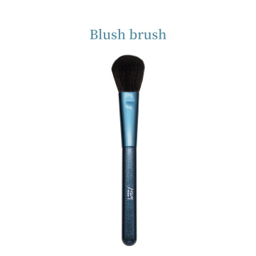 Single Blue Glitter Face Private Label Blush Brush