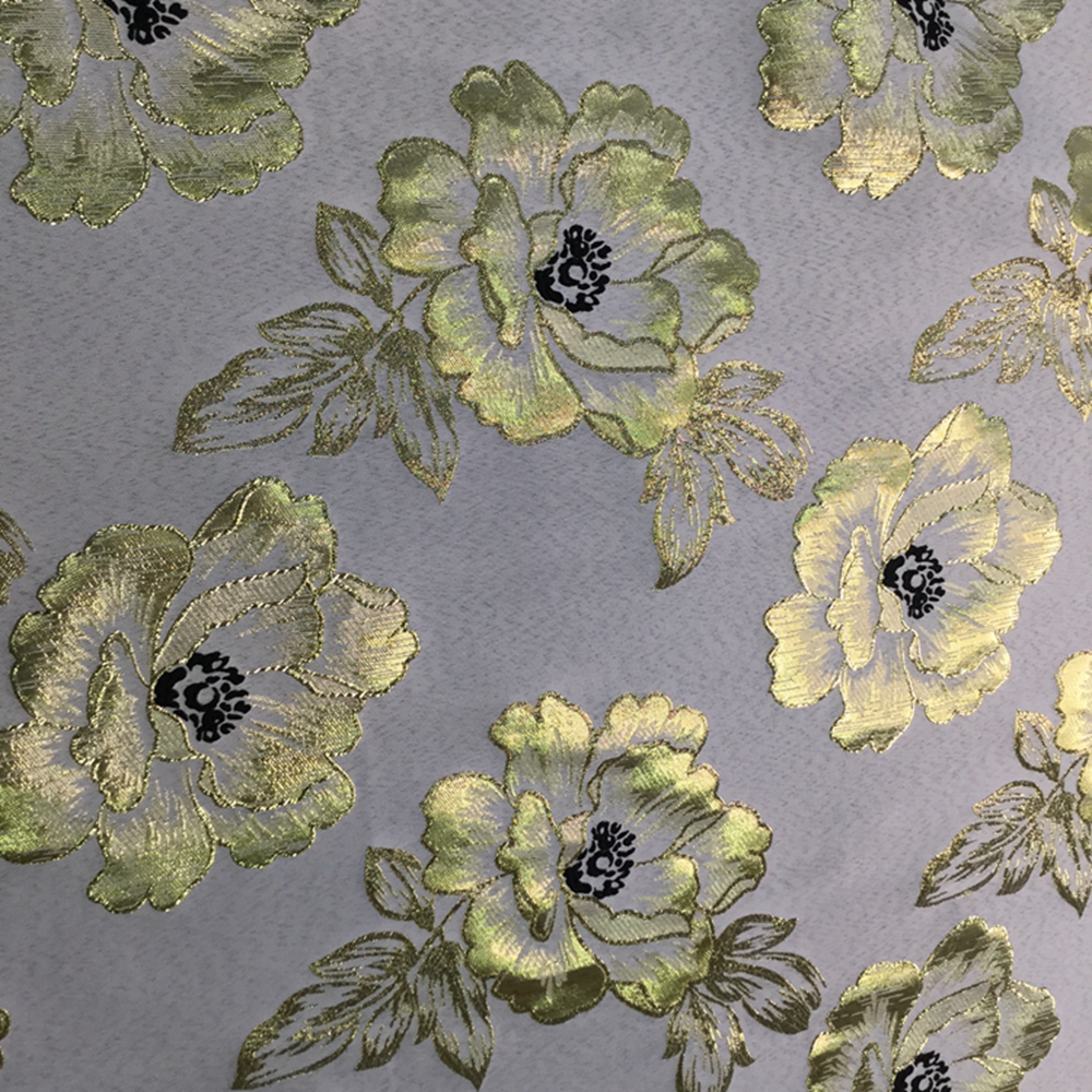 Floral Jacquard Fabric