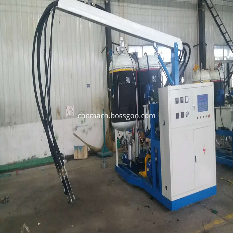 polyurethane pipe injection machine