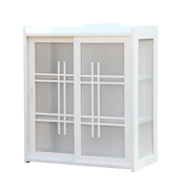 Good price kitchen food cabinet solid wood cabinet design wooden cabinet