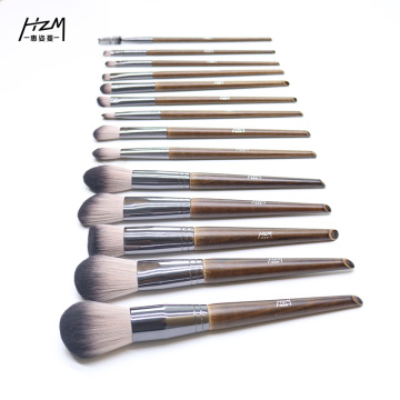 14 Premium Solid Wood Makeup Brushes morphe brush