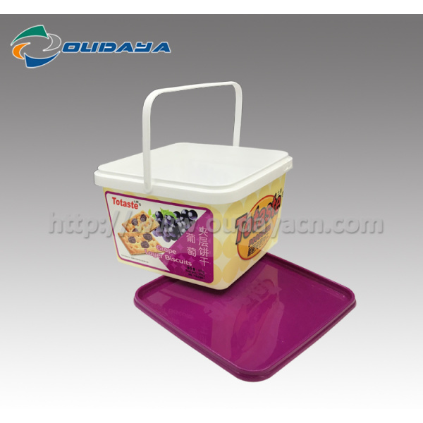 500g biscuit box IML biscuit packaging
