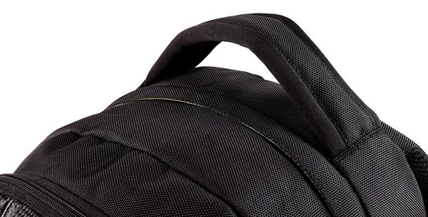Laptop backpack with high quality metal zippers