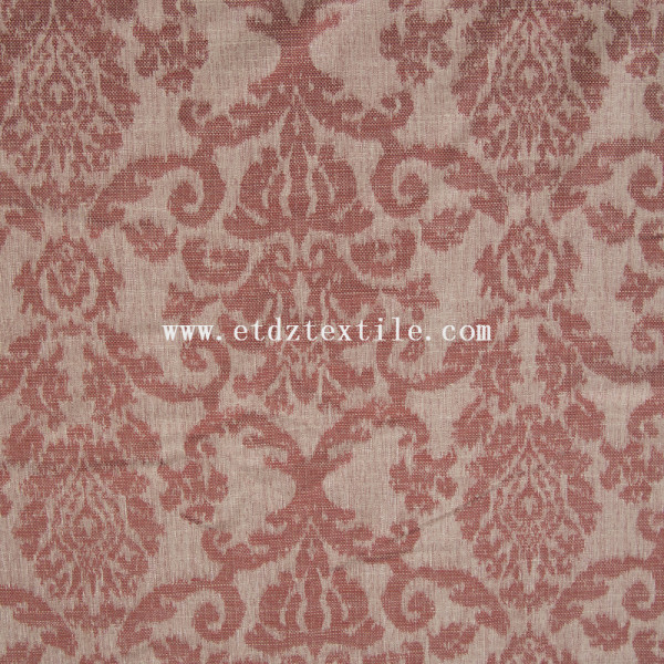 linen cheap pirce fabric curtain 6003-4