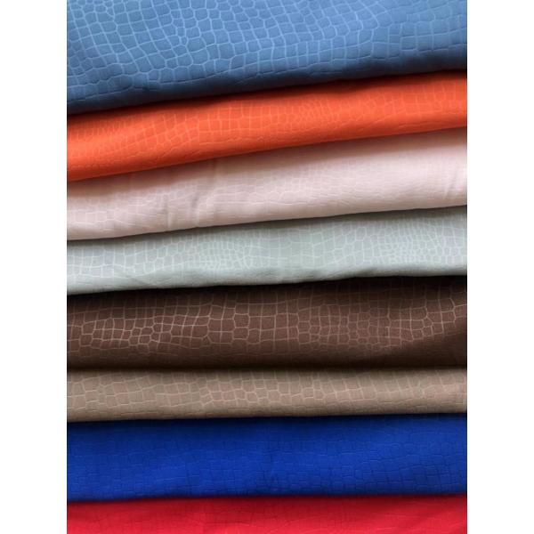 Polyester dyed emboss fabric for hometextile