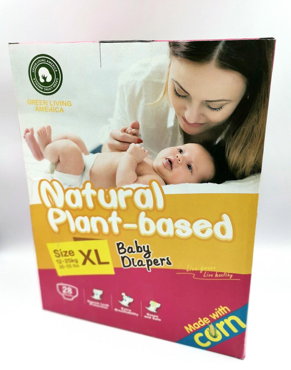 Biodegradable Plant-based Customized Eco-friendly Diapers 