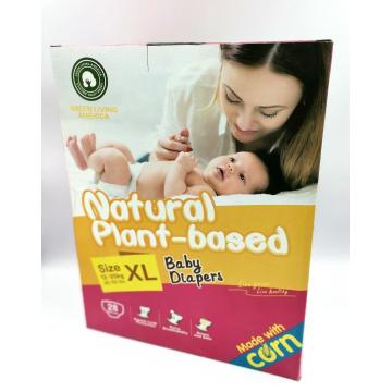 Biodegradable Plant-based Customized Eco-friendly Diapers