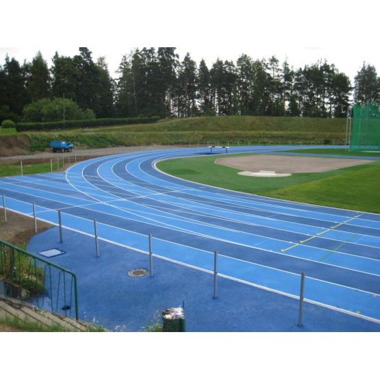 Safety And Environmentally Courts Sports Surface Flooring Athletic Running Track