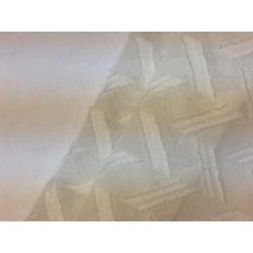 75D Polyester Jacquard chiffon Solid Fabric