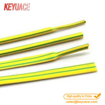 Excellent Tensile Colorful Heat Shrink Tube Yellow green