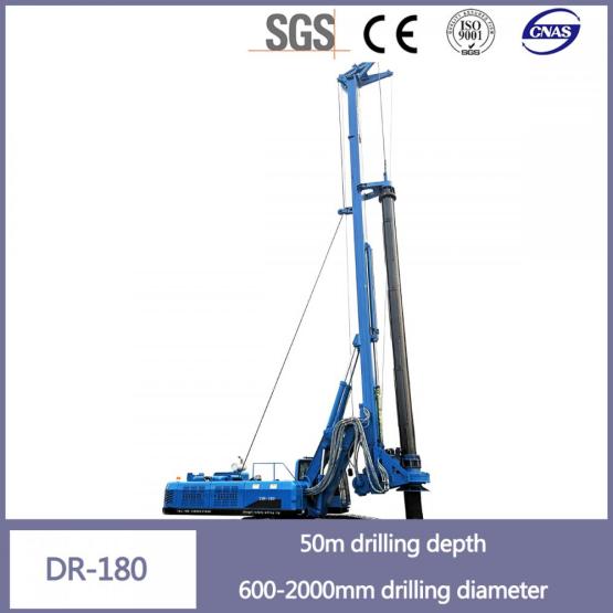 Stable Performance Hydraulic Rotary Pile Drilling Rig