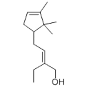 2-Ethyl-4-(2,2,3-trimethylcyclopent-3-en-yl)-but-2-en-1-ol CAS 28219-61-6