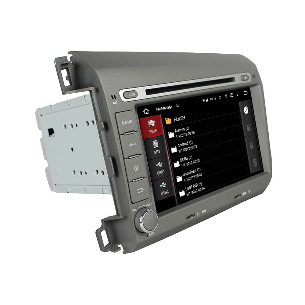 Android car DVD for Honda Civic 2012