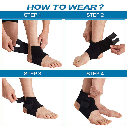 Customized Size Nerprene Elastic Ankle Brace Support