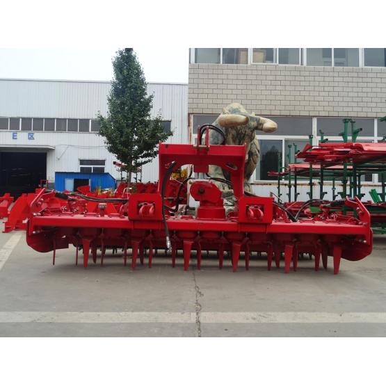 Tractor pto drive power rotary harrow with parts