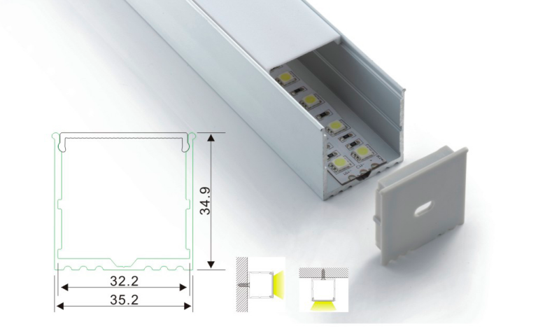 Dimmable Working Space Linear Light