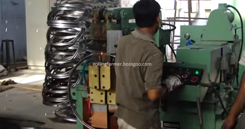 bicycle axle rol forming machine