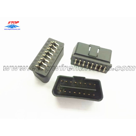 Molded OBD2 Female With PCB Type