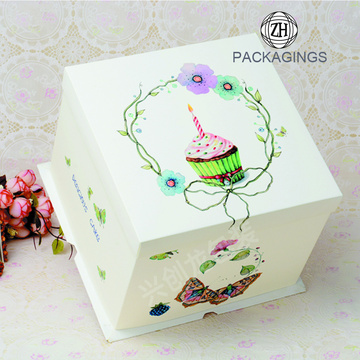 Logo Printing Food Cake Boxes Packaging