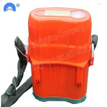 Isolated chemical oxygen coal mine self rescuer
