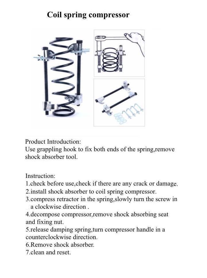 use coil spring compressor