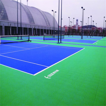 ITF approved tennis court floor