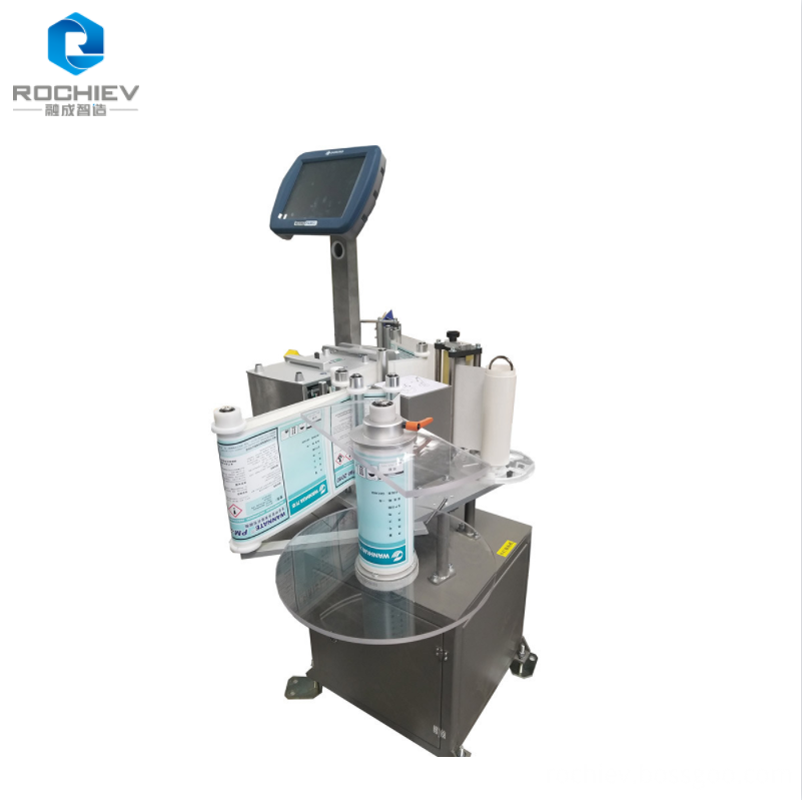 Automatic adhesive labeling machine