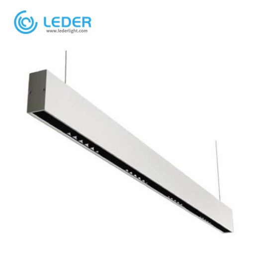 LEDER White Pendant Mounted 20W LED Linear Light