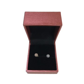 suqare earring pandent box with black insert