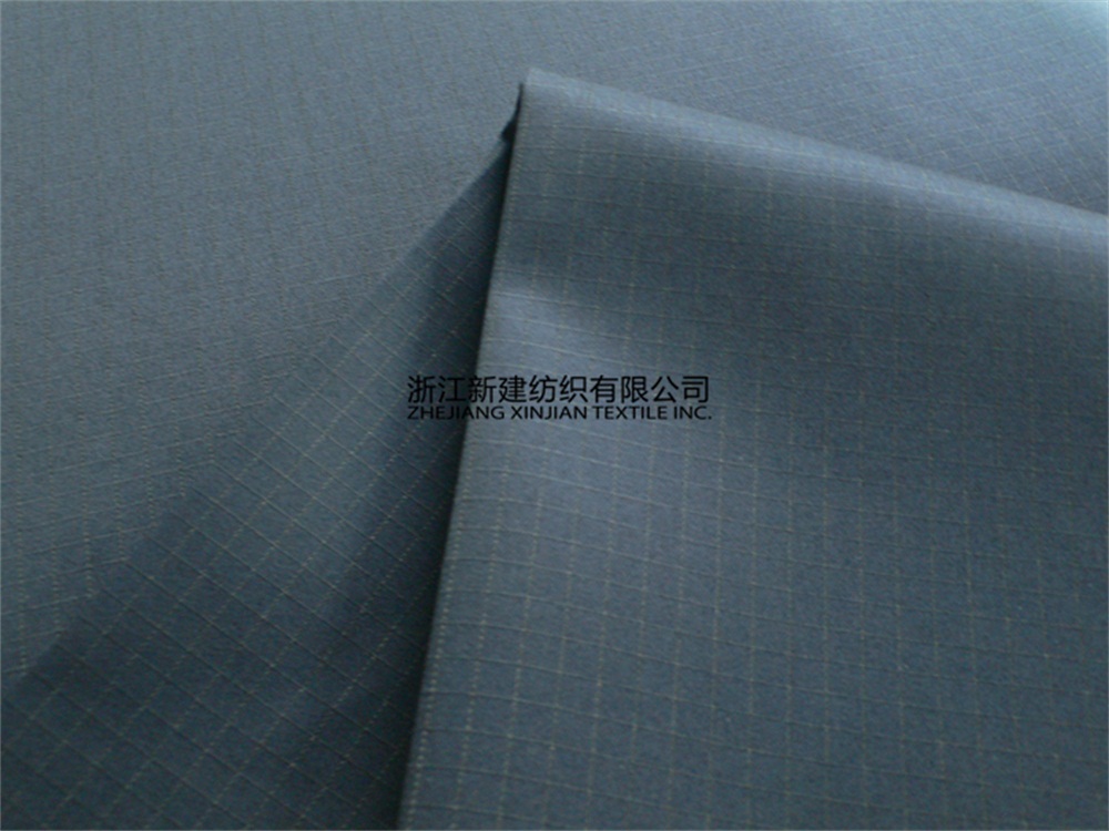 Cotton Polyester Dyeing Rip-stop Fabric Navy Blue