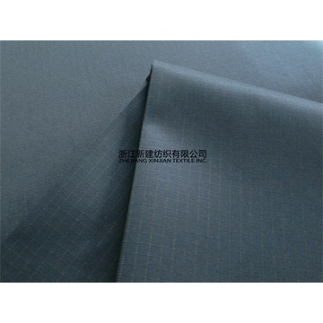Cotton Polyester Dyeing Rip-stop Fabric Navy Blue