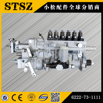 Komatsu parts PC300-6  fuel injection pump 6222-73-1111