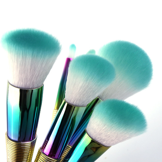2020 new 6 piece makeup brush set eye shadow foundation liquid eyeliner lip makeup brush ladies cosmetic makeup tools